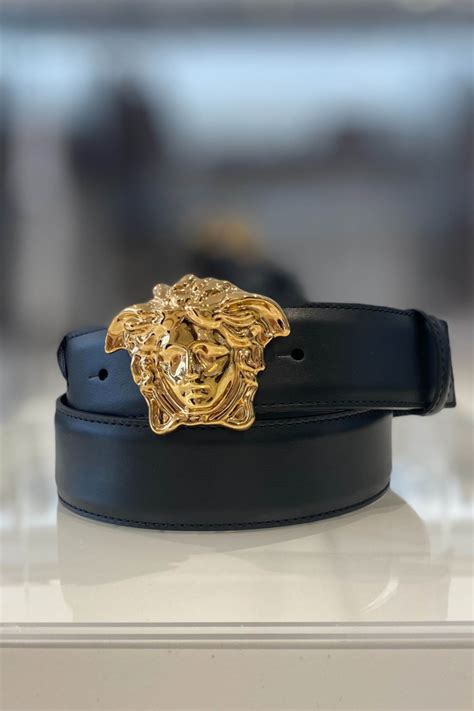 versace letter belt|versace la medusa leather belt.